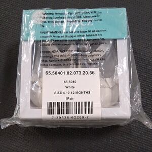 Robeez White Baby Walker Shoes